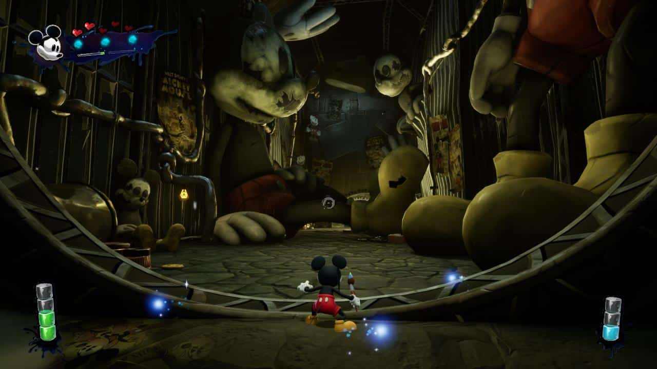 epic mickey rebrushed gameplay