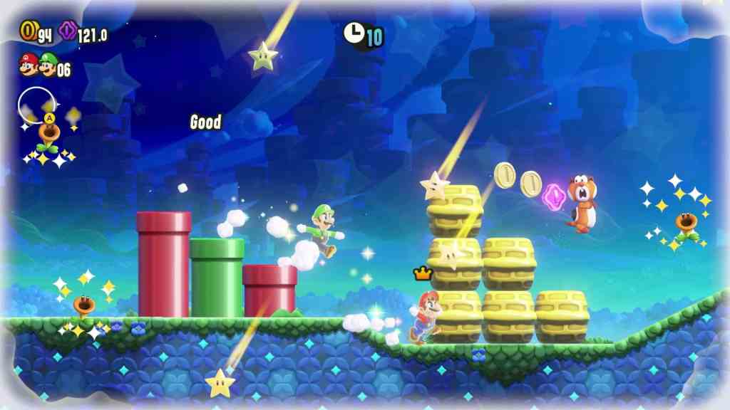 mario wonder stars