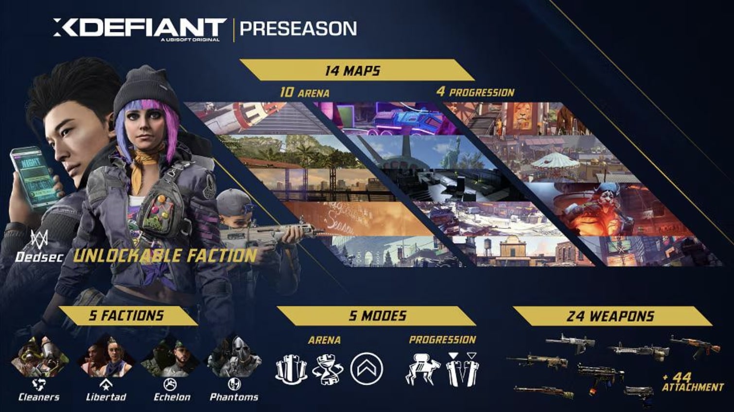 XDefiant Ubisoft Preseason