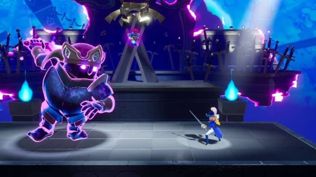 swordfighter boss fight peach
